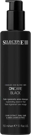 Изображение товара Крем для волос Selective Professional Oncare Black Регенерирующий несмываемый крем-флюид (150мл)
