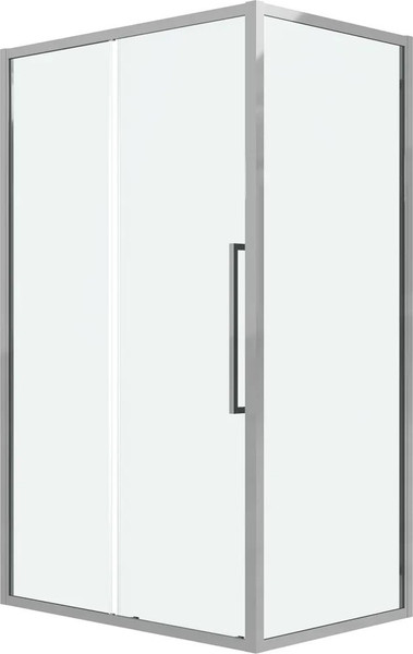 Изображение товара Душевой уголок Grossman Cosmo 110х100х195 /  120.K33.02.1110.10.00 (хром/прозрачное стекло)