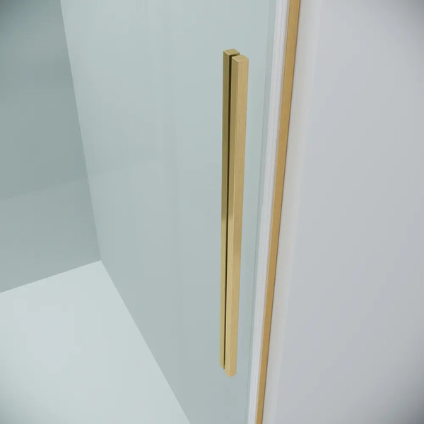 Изображение товара Душевой уголок Grossman Galaxy 100х100х195 / 120.K33.01.1010.32.00 (золото сатин/прозрачное стекло)