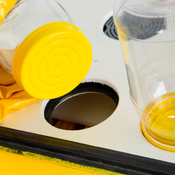 Изображение товара Подкрышник для улья Lyson Для 10-рамочного улья 520x450 / W1021 (желтый)