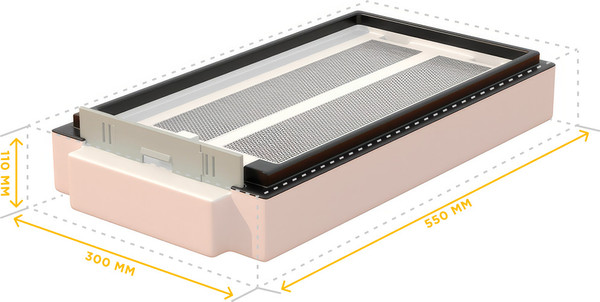 Изображение товара Дно для улья Lyson Для 6-рамочного улья 550x300 / W11611Y (желтый)