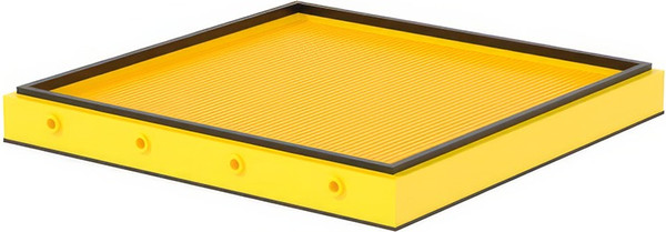 Изображение товара Пыльцесборник для улья Lyson Для 10-рамочного улья 520x450 / W1024 (желтый)