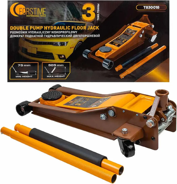 Изображение товара Подкатной домкрат Forstime FT-T830018  (60357)