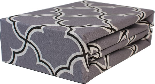 Изображение товара Простыня ЦУМ 1947 Серый орнамент На резинке 200x160x25
