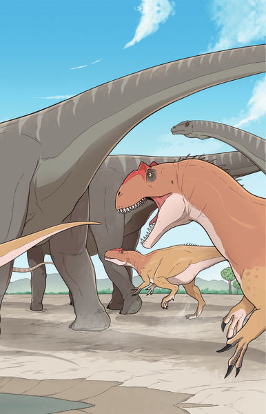 Изображение товара Энциклопедия АСТ Необычная жизнь динозавров (Ким Доюн)