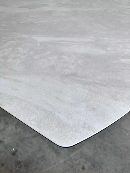 Изображение товара Обеденный стол M-City Ivar 180 Marbles TL-109 / 626M05917 (серый мрамор/испанская керамика/шоколадное золото)