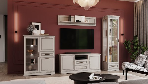 Изображение товара Полка Black Red White Florencia POL/150 (персидский жемчуг)