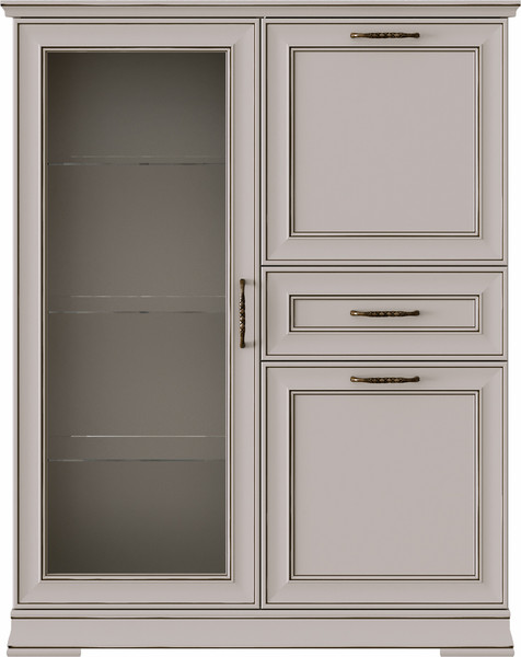 Изображение товара Тумба Black Red White Florencia KOM1W2D1S (персидский жемчуг)