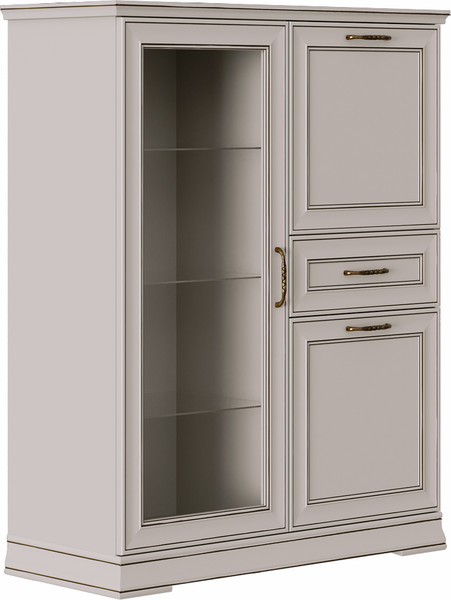 Изображение товара Тумба Black Red White Florencia KOM1W2D1S (персидский жемчуг)