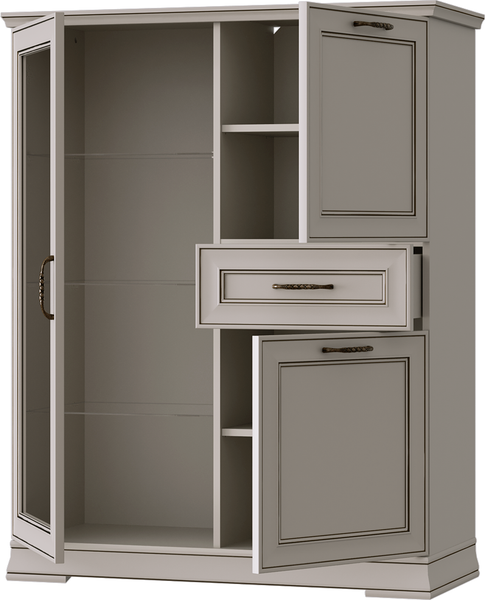 Изображение товара Тумба Black Red White Florencia KOM1W2D1S (персидский жемчуг)