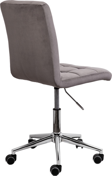 Изображение товара Кресло офисное AksHome Fiji поворотное (светло-серый велюр HCJ-38/хром)