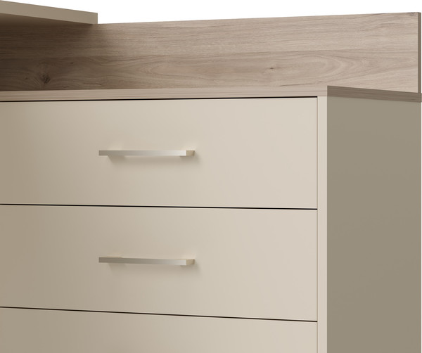 Изображение товара Письменный стол MySTAR Кросс ИВ-120.01.00 (гикори кингстон/персидский жемчуг)