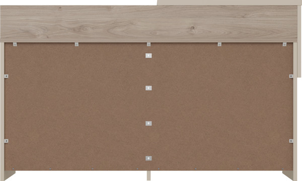 Изображение товара Письменный стол MySTAR Кросс ИВ-120.01.00 (гикори кингстон/персидский жемчуг)