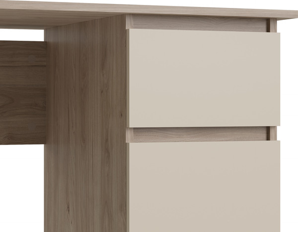 Изображение товара Письменный стол MySTAR Сноули 3я ИВ-121.13.01 (гикори кингстон/персидский жемчуг)