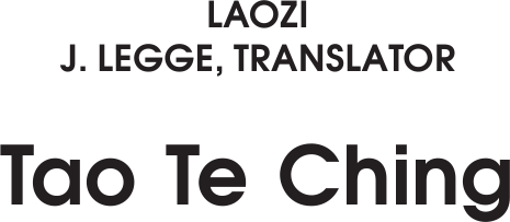 Изображение товара Книга АСТ Tao Te Ching Laozi (9785171588366)