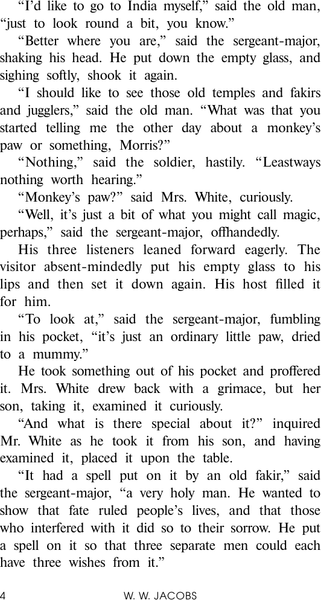 Изображение товара Книга АСТ The Monkey's Paw, мягкая обложка  (Jacobs W.W.)