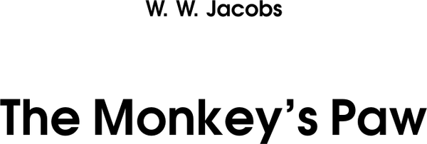 Изображение товара Книга АСТ The Monkey's Paw, мягкая обложка  (Jacobs W.W.)