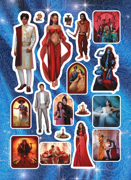 Изображение товара Набор наклеек АСТ Клуб Романтики. Кали: Зов Тьмы . (9785170965618)