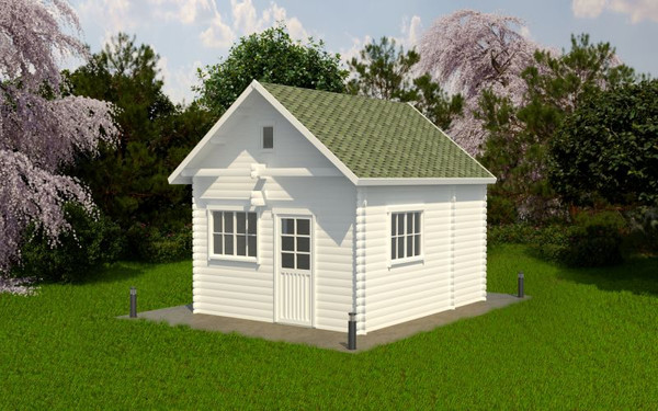 Изображение товара Дачный дом ДомБелКом ДС-2 4.0x5.0