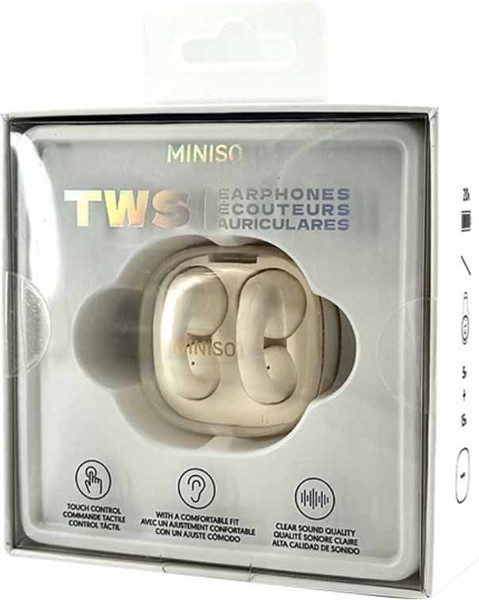 Изображение товара Наушники Miniso Pea Series Clip-on 8474