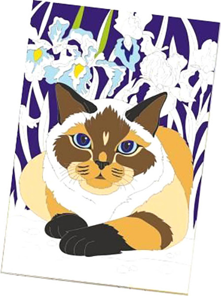 Изображение товара Картина по номерам АСТ Кошки (9785171513481)