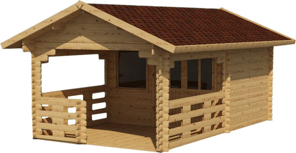 Изображение товара Дачный дом ДомБелКом ДС-7 3.6x4.8