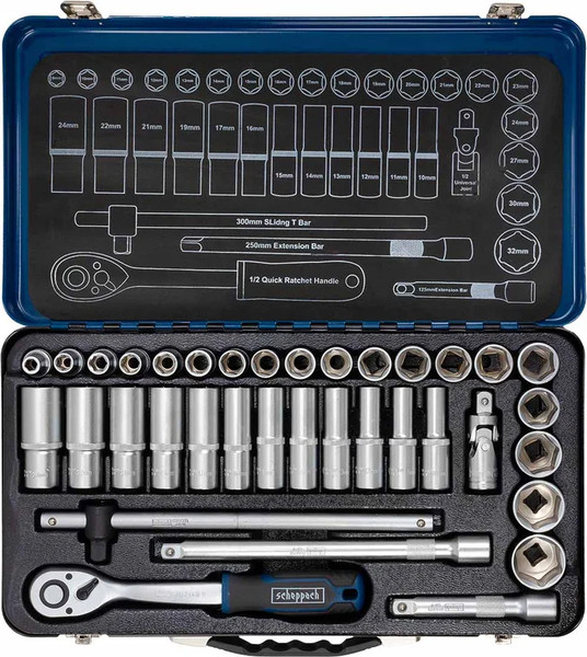 Изображение товара Универсальный набор инструментов Scheppach Sch-4362M (60497)