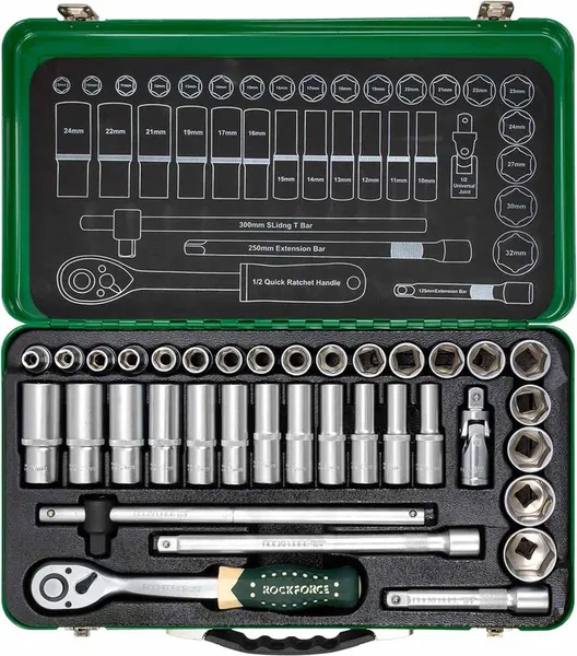 Изображение товара Универсальный набор инструментов RockForce RF-4362M (60499)