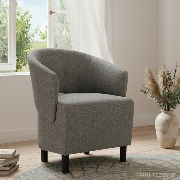 Изображение товара Кресло мягкое Mio Tesoro Мажор-2 (Lux 05 светло-серый)