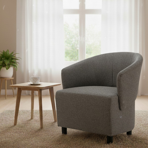 Изображение товара Кресло мягкое Mio Tesoro Мажор-2 (Lux 06 серый)