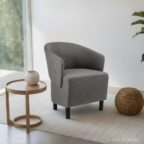 Изображение товара Кресло мягкое Mio Tesoro Мажор-2 (Lux 06 серый)