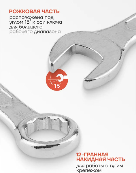 Изображение товара Набор ключей KingTul KT-5068 (60733)