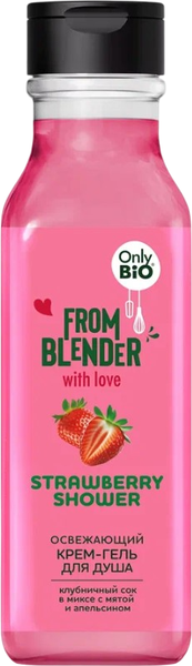 Изображение товара Крем для душа Fito Косметик From Blender With Love Strawberry Shower (370мл)