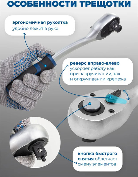 Изображение товара Универсальный набор инструментов Scheppach Sch-4821-5 (60766)