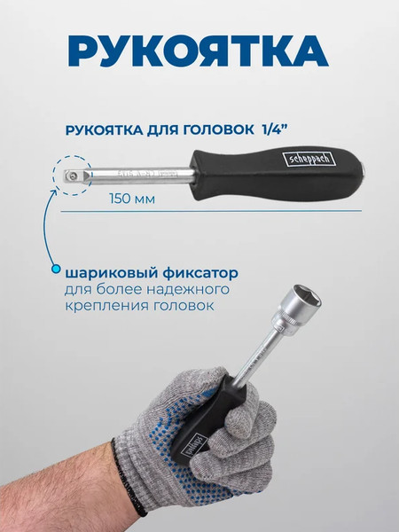 Изображение товара Универсальный набор инструментов Scheppach Sch-4821-5 (60766)