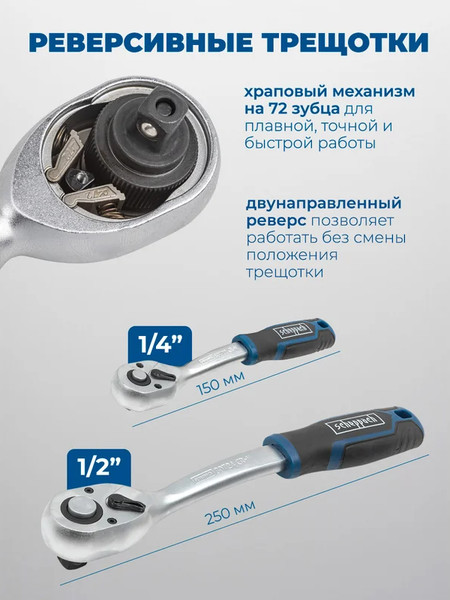 Изображение товара Универсальный набор инструментов Scheppach Sch-4821-5 (60766)