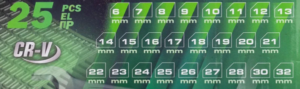 Изображение товара Набор ключей RockForce RF-5261P Premium (60778)