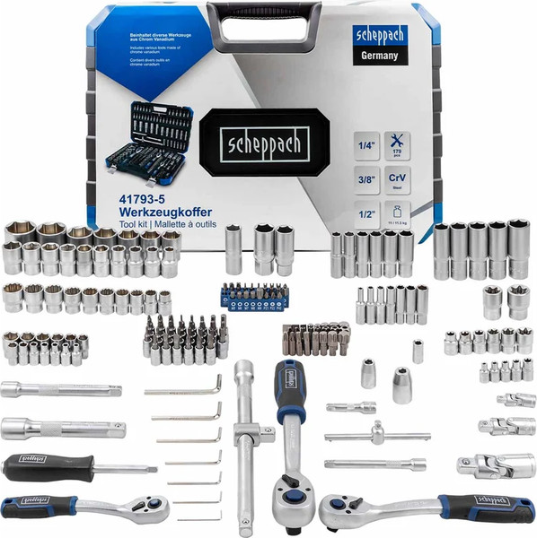 Изображение товара Универсальный набор инструментов Scheppach Sch-41793-5 (60808)