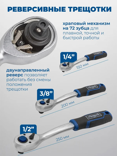 Изображение товара Универсальный набор инструментов Scheppach Sch-41793-5 (60808)