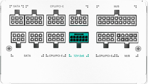 Изображение товара Блок питания для компьютера Deepcool GamerStorm PN850M WH 850W (R-PN850M-FC0W-WGEU)
