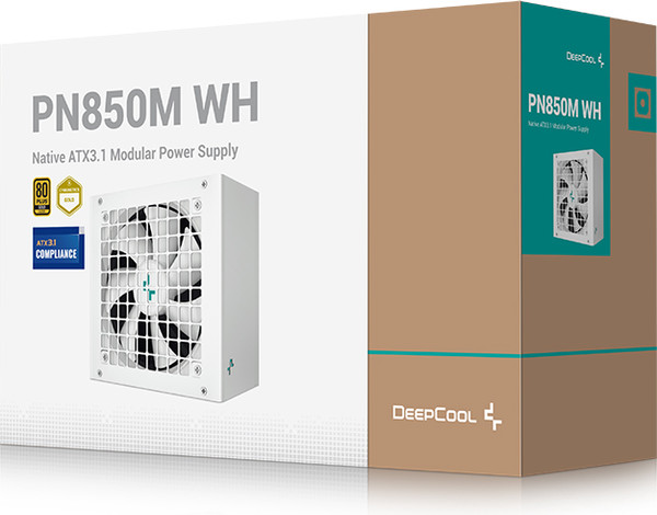 Изображение товара Блок питания для компьютера Deepcool GamerStorm PN850M WH 850W (R-PN850M-FC0W-WGEU)
