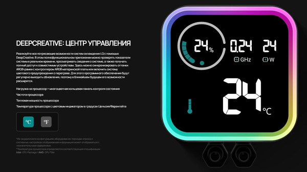 Изображение товара Кулер для процессора Deepcool LQ360 / R-LQ360-BKLSMW-G-1