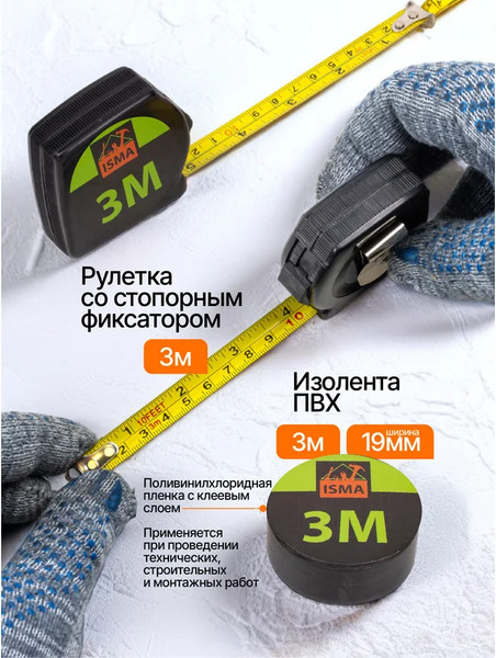 Изображение товара Универсальный набор инструментов ISMA 777 (60898)