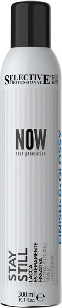 Изображение товара Лак для укладки волос Selective Professional Now Next Generation Stay Still экстрасильной фиксации (300мл)