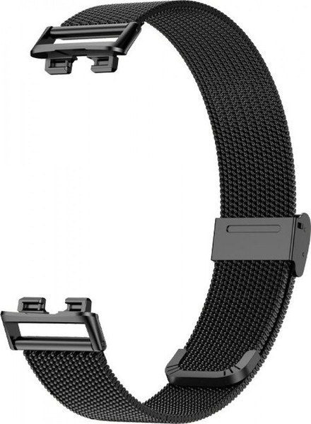 Изображение товара Ремешок для умных часов Rumi Mesh для Huawei Band 8/Band 9 (черный)