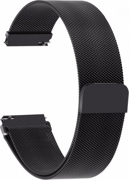 Изображение товара Ремешок для умных часов Rumi Milanese Loop 22мм (черный)