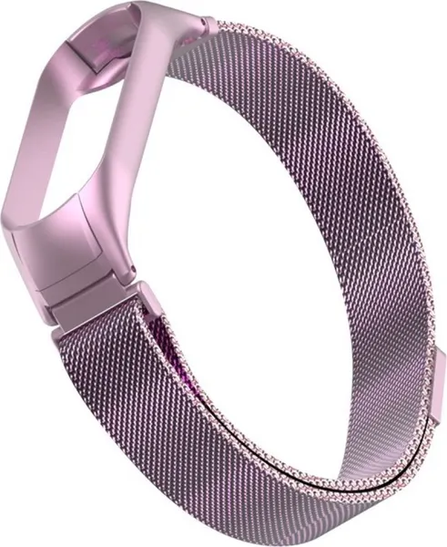 Изображение товара Ремешок для фитнес-трекера Rumi Milanese Loop для Xiaomi Mi Band 5/6 (розовый)