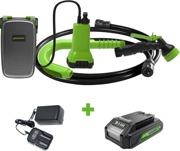 Изображение товара Садовый насос Greenworks G24SWP / 3401007UA