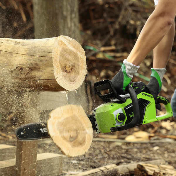 Изображение товара Пила цепная аккумуляторная Greenworks GD40CS18 / 2005807UG
