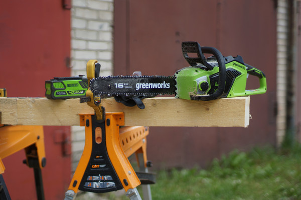 Изображение товара Пила цепная аккумуляторная Greenworks GD40CS18 / 2005807UG
